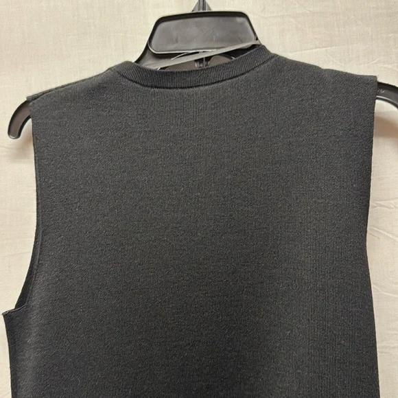 Kobi Halperin Black Knit Vest with fur detail
Solid black-no fading- EUC - Picture 6 of 9